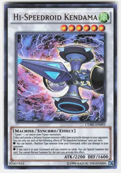 Hi-Speedroid Kendama Ultra Rare Clash of Rebellions CORE-EN095 NM - Image 1