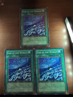 3 X End of the World SOI-EN046 Yugioh (Playset) - Image 1