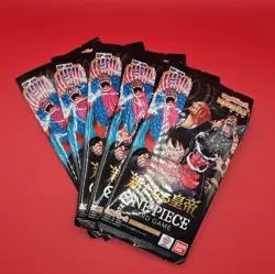 One Piece TCG - OP-09 - Emperors In The New World - 5 Japanese Booster Packs - Image 1