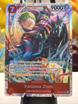 Roronoa Zoro - NM SR EB04-007 One Piece TCG Adventure on Kami's Island (2) - Image 1