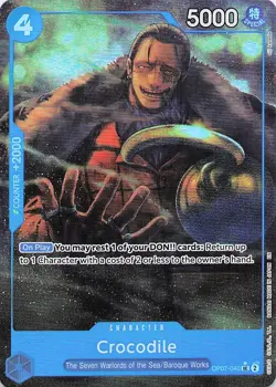 Crocodile (Alt Art) OP07-040 Premium Booster -The Best- Vol. 2 UC - One Piece - - Image 1