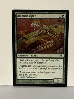 Ambush Viper 169 Innistrad NM MTG Magic Fast Shipping - Image 1