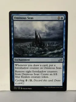 Ominous Seas 61 Ikoria: Lair of Behemoths NM MTG Magic Fast Shipping - Image 1
