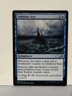 Ominous Seas 61 Ikoria: Lair of Behemoths NM MTG Magic Fast Shipping - Image 1
