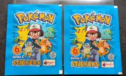 2000 Topps Merlin Pokemon Stickers Series 2 Sealed Booster Packs - Image 1