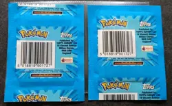 2000 Topps Merlin Pokemon Stickers Series 2 Sealed Booster Packs - Image 2
