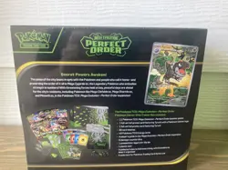 Pokemon TCG Perfect Order Pokemon Center Elite Trainer Box ETB SMALL SCRACH - Image 2
