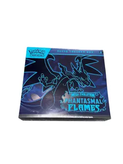 Pokemon TCG Phantasmal Flames ETB Brand New Sealed Mega Evolution - Image 1