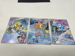 Pokemon First Partner Illustration Collection Series 1 Gen 4 Sinnoh Starters NM - Image 1