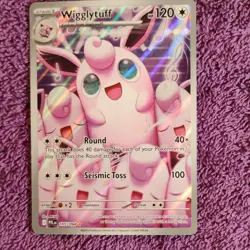 Pokemon Wigglytuff 105/094 Phantasmal Flames Illustration Rare Holo 120 HP 2025 - Image 1