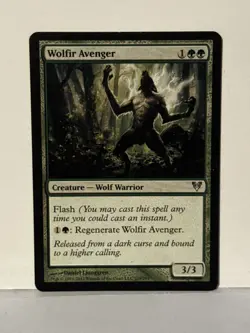 Wolfir Avenger 205 Avacyn Restored NM MTG Magic Fast Shipping - Image 1