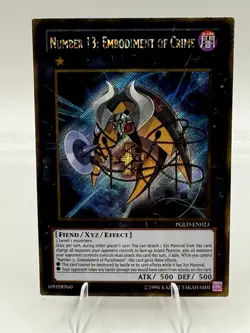 Number 13: Embodiment of Crime PGLD-EN023 Premium Gold Unlimited - Image 1