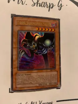 TOON SUMMONED SKULL - MRL-073 ENGLISH Yu-Gi-Oh! CARD ULTRA RARE HOLO KONAMI TCG - Image 4