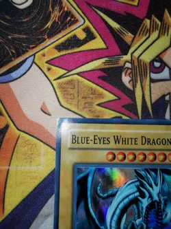 Blue-Eyes White Dragon ske-001 Unltd Ed (LP/MP) Super Rare Yu-Gi-Oh! - Image 2