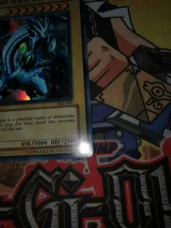 Blue-Eyes White Dragon ske-001 Unltd Ed (LP/MP) Super Rare Yu-Gi-Oh! - Image 4