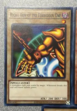 Exodia the Forbidden One LDK2-ENY04-ENY08 Complete Full Set Unlimited NM - Image 3