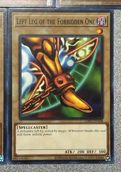 Exodia the Forbidden One LDK2-ENY04-ENY08 Complete Full Set Unlimited NM - Image 5