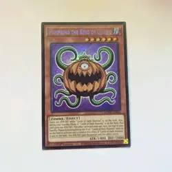 Pumpking the King of Ghosts. Gem Mint. MZMU-EN061. Secret Rare. 2026 Yu-Gi-Oh! - Image 1