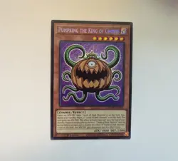 Pumpking the King of Ghosts. Gem Mint. MZMU-EN061. Secret Rare. 2026 Yu-Gi-Oh! - Image 2