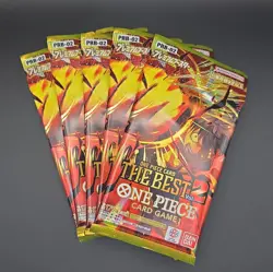 One Piece TCG - PRB-02 - The Best Vol.2 - 5 Booster Packs - Image 1