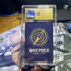 2022 One Piece Japanese Promo Pack Vol2 Portgas D. Ace P-028 CGC Pristine 10 - Image 3