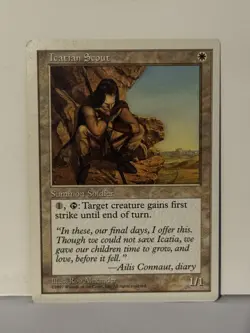 Icatian Scout Fifth Edition NM MTG Magic Fast Shipping - Image 1