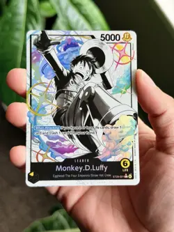 One Piece CCG Monkey.D.Luffy Parallel ST29 - Image 1