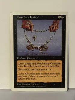 Krovikan Fetish Fifth Edition NM MTG Magic Fast Shipping - Image 1