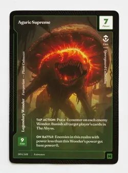 Wonders Of The First Existence - Agaric Supreme - Mythic #004 - Image 1