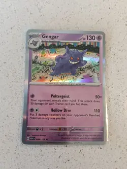 Gengar 094/165 Pokemon Card TCG Scarlet & Violet-151 Holo Holo Rare - Image 1