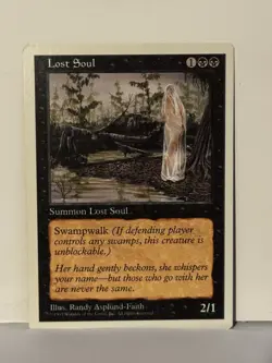 Lost Soul Fifth Edition NM MTG Magic Fast Shipping - Image 1