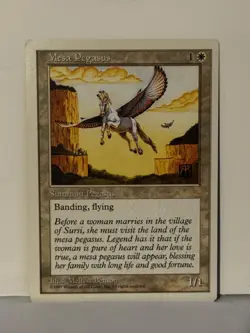 Mesa Pegasus Fifth Edition NM MTG Magic Fast Shipping - Image 1