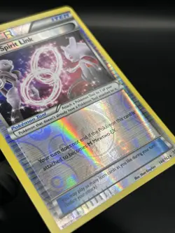 Reverse Holo Mewtwo Spirit Link 144/162 - Pokemon BREAKthrough Card - NM - Image 2