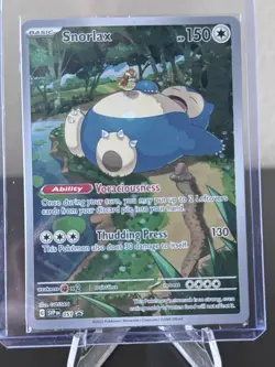 Snorlax SVP EN 051 Black Star Promo Scarlet & Violet Pokemon 151 Card - SEALED - Image 1