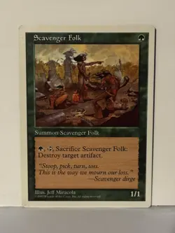 Scavenger Folk Fifth Edition NM MTG Magic Fast Shipping - Image 1