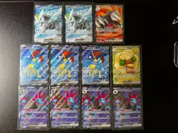 Pokemon Ultra Rare 11 Card lot - SVI Black Bolt & White Flare - Silver Star’s - Image 1
