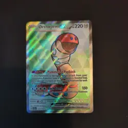 Orthworm EX 162/142 Holo Ultra Rare S&V Stellar Crown Pokemon Card - Image 1