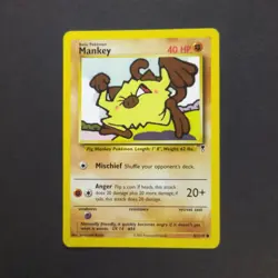 Pokemon Card TCG: Mankey 81/110 - Legendary Collection - Image 1