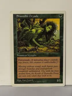 Shanodin Dryads Fifth Edition NM MTG Magic Fast Shipping - Image 1