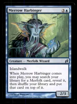 MTG Merrow Harbinger LP Light Play Lorwyn [2969] - Image 1