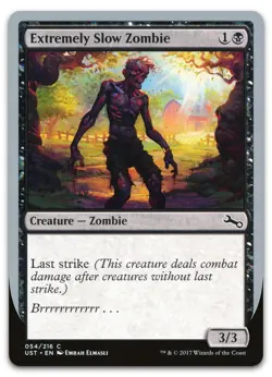 Extremely Slow Zombie (A) #54 (NM) Unstable UST Magic MTG - Image 1