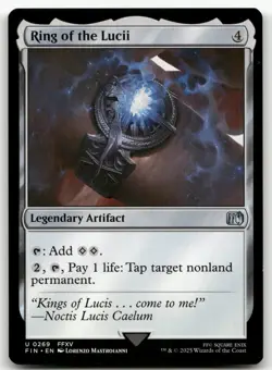 Ring of the Lucii #269 (NM) Final Fantasy FIN Magic MTG - Image 1