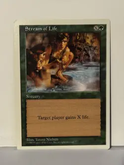 Stream of Life Fifth Edition NM MTG Magic Fast Shipping - Image 1