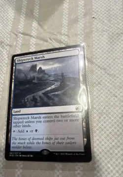 Shipwreck Marsh Innistrad: Midnight Hunt Regular NM - Image 1