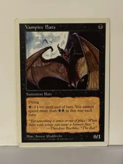 Vampire Bats Fifth Edition NM MTG Magic Fast Shipping - Image 1