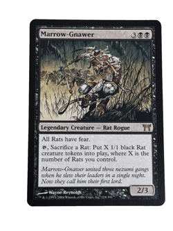 MTG Marrow-Gnawer Champions of Kamigawa 124/306 Regular Rare NM Unplayed 2004 - Image 1