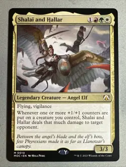 MTG / Shalai and Hallar / MOC / #10 / Regular / Mythic / NM - Image 1