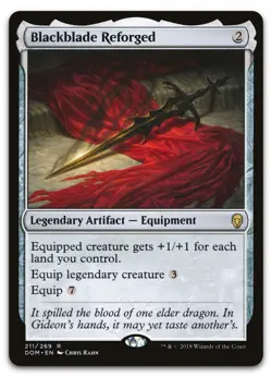 Blackblade Reforged #211 (NM) Dominaria DOM Magic MTG - Image 1