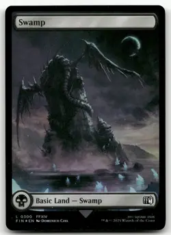 Swamp (0300) #300 (Foil) (NM) Final Fantasy FIN Magic MTG - Image 1