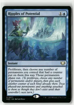 Ripples of Potential 77 NM MTG Commander: Edge of Eternities Magic - Image 1